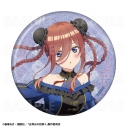 【グッズ-バッチ】TVスペシャルアニメ『五等分の花嫁*』金魚絢爛 76mmグリッター缶バッジ【中野三玖B】の画像