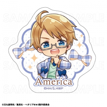 グッズ-ステッカー】アニメ「ヘタリア World☆Stars」 バレエコアStyle 