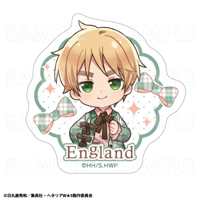 【グッズ-ステッカー】アニメ「ヘタリア World★Stars」 バレエコアStyle ダイカットステッカー【イギリス】