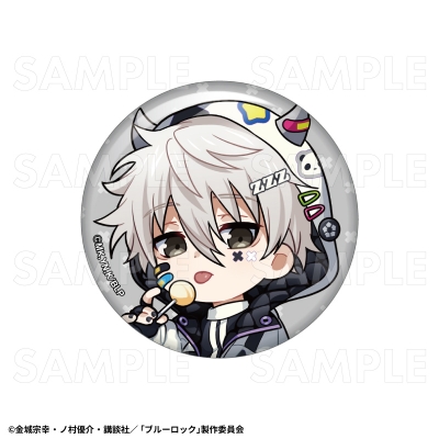 【グッズ-バッチ】TVアニメ『ブルーロック』でびデコパーカー ちびキャラver. トレーディング缶バッジ