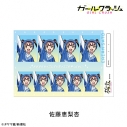 【グッズ-ステッカー】ガールクラッシュ 証明写真風ステッカー:佐藤恵梨杏の画像