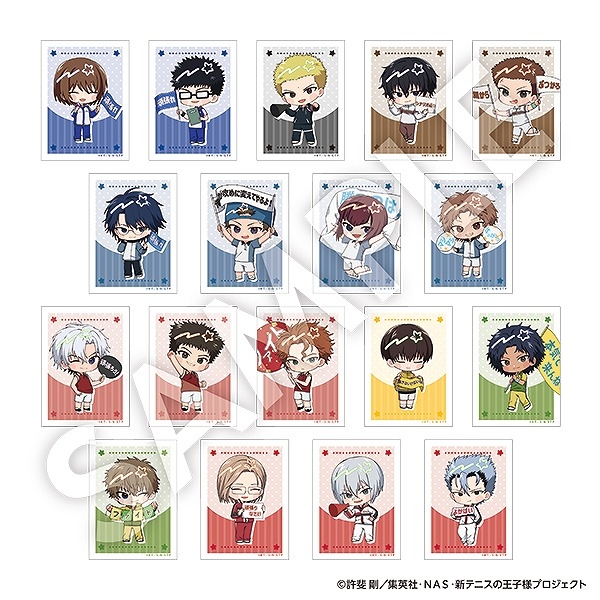 【グッズ-ステッカー】新テニスの王子様 フレフレステッカーVol.2(1パック2枚入り) 全18種