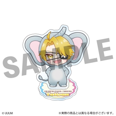 【グッズ-スタンドポップ】カラフルピーチ ミニキャラアクリルスタンド たっつん
