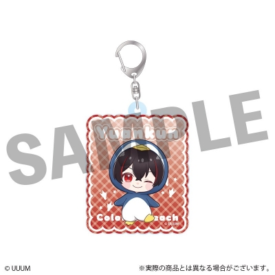 【グッズ-キーホルダー】カラフルピーチ ミニキャラアクリルキーホルダー ゆあんくん