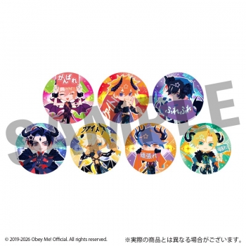 グッズ-バッチ】Obey Me! フレフレンズトレーディング缶バッジ 全7種 