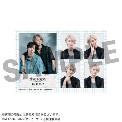 【グッズ-ステッカー】セラピーゲーム 証明写真風ステッカー 三兎湊