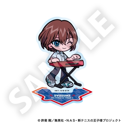 【グッズ-スタンドポップ】新テニスの王子様 デフォルメアクリルスタンド 不二周助 バンドVer.