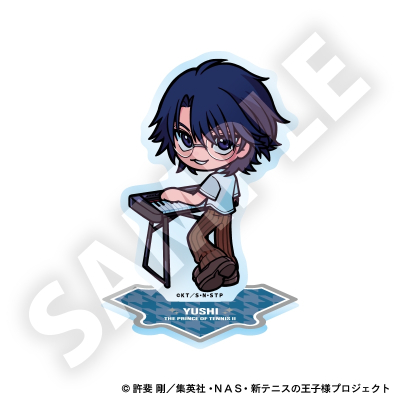 【グッズ-スタンドポップ】新テニスの王子様 デフォルメアクリルスタンド 忍足侑士 バンドVer.