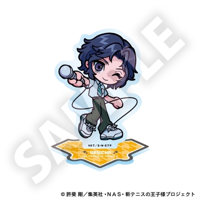 【グッズ-スタンドポップ】新テニスの王子様 デフォルメアクリルスタンド 幸村精市 バンドVer.