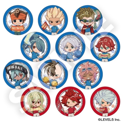 【グッズ-バッチ】イナズマイレブン 英雄たちのヴィクトリーロード トレーディングフレフレンズ缶バッジ 全12種