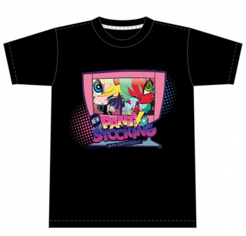 グッズ-Tシャツ】New PANTY ＆ STOCKING with GARTERBELT Tシャツ XL 