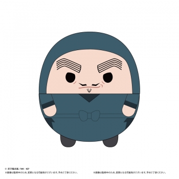 グッズ-ぬいぐるみ】忍たま乱太郎 ふわコロりんMsize7 F:山田伝蔵 