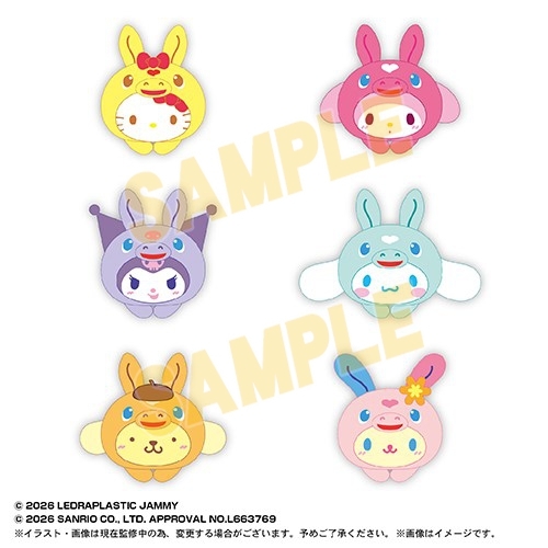 【グッズ-マスコット】Rody×サンリオキャラクターズ はぐキャラコレクション