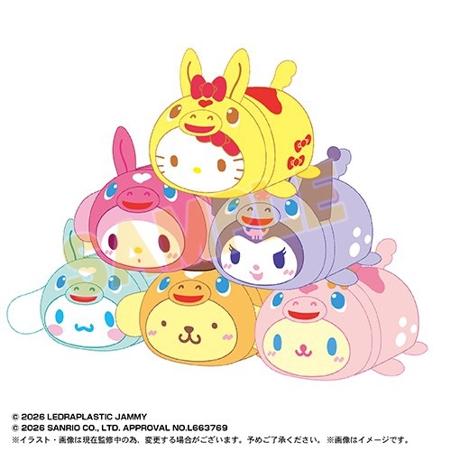 【グッズ-マスコット】Rody×サンリオキャラクターズ ぽてコロマスコット