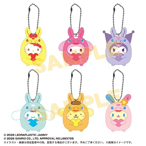 【グッズ-マスコット】Rody×サンリオキャラクターズ てのりんずコレクション