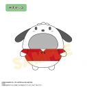 【グッズ-カバーホルダー】サンリオキャラクターズ ふわコロりん きせかえ着ぐるみ ポチャッコの画像