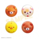 【グッズ-バッチ】リラックマ ちぎりパン-パンバッジ-の画像