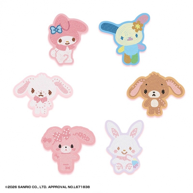 【グッズ-マスコット】サンリオキャラクターズ ジュエリーマスコット17