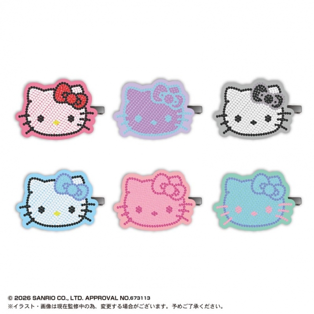 【グッズ-クリップ】サンリオキャラクターズ ジュエリークリップ4
