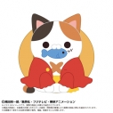 【グッズ-ぬいぐるみ】ONE PIECE Chibiぬいぐるみ×MEGA CAT PROJECTニャンピースニャーン! モンキー・D・ルフィの画像