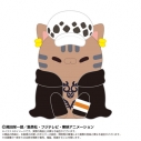 【グッズ-ぬいぐるみ】ONE PIECE Chibiぬいぐるみ×MEGA CAT PROJECTニャンピースニャーン! トラファルガー・ローの画像