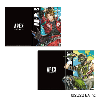 【グッズ-クリアファイル】Apex Legends Amigo&Amico クリアファイル【アニメイト先行販売】