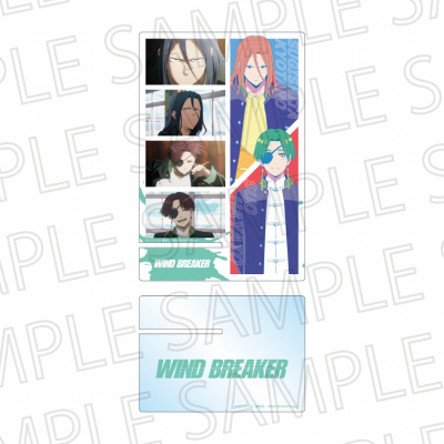 【グッズ-スタンドポップ】WIND BREAKER スマホスタンド(ポップカラー) 杉下/蘇芳