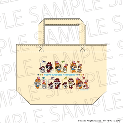 【グッズ-バッグ】クッピーラムネ×IDOLiSH7 キャンバスミニトート