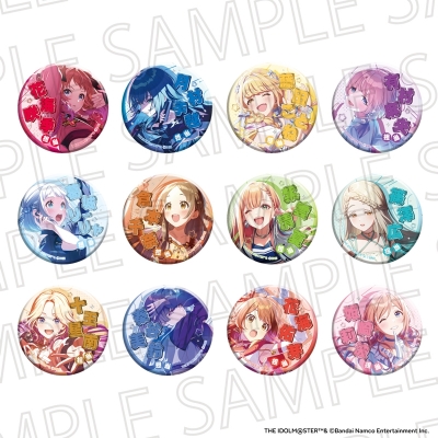 【グッズ-バッチ】学園アイドルマスター トレーディング担当アイドルジュエリーカンバッジ vol.2