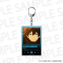 【グッズ-キーホルダー】血界戦線 プレイヤー風キーホルダー レオナルド・ウォッチの画像