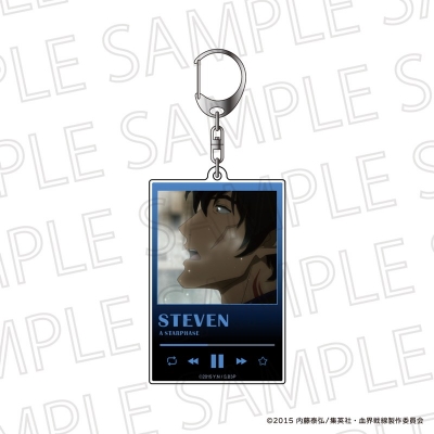 【グッズ-キーホルダー】血界戦線 プレイヤー風キーホルダー スティーブン・A・スターフェイズ