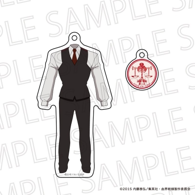 【グッズ-キーホルダー】血界戦線 衣装アクリルチャーム クラウス・V・ラインヘルツ