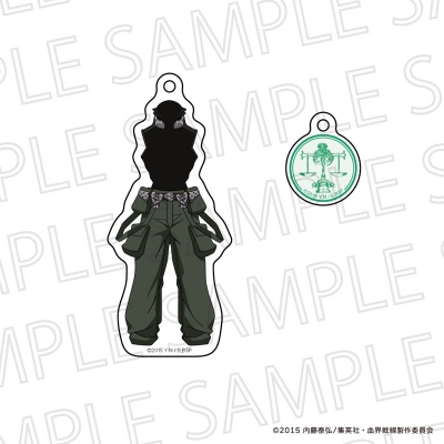 【グッズ-キーホルダー】血界戦線 衣装アクリルチャーム ツェッド・オブライエン
