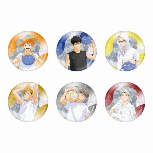 グッズ-バッチ】ハイキュー!! トレーディングホログラム缶バッジ 