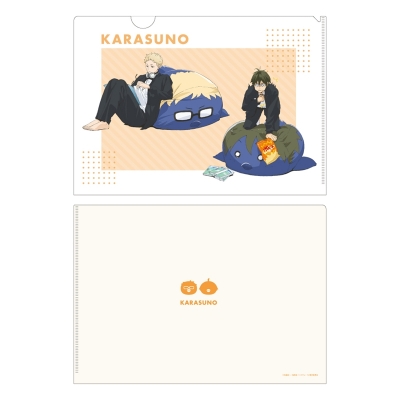 【グッズ-クリアファイル】ハイキュー!! 描き下ろしクリアファイル 烏野高校 JF2025Ver.