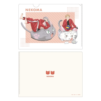 【グッズ-クリアファイル】ハイキュー!! 描き下ろしクリアファイル 音駒高校 JF2025Ver.