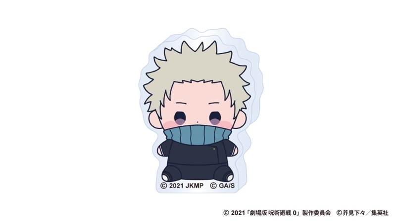 【グッズ-置きもの】アニメ『呪術廻戦』5周年 もっちび アクリルブロック 狗巻 棘（劇場版 呪術廻戦 0）