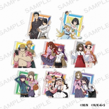 グッズ-キーホルダー】化物語×STEINS;GATE トレーディングアクリル 