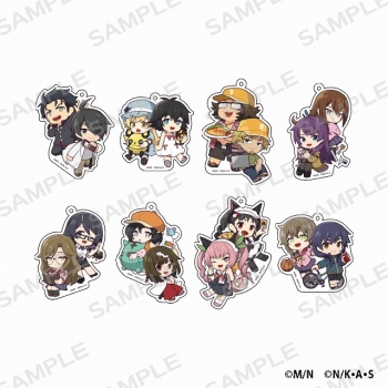 グッズ-キーホルダー】化物語×STEINS;GATE トレーディングアクリル 