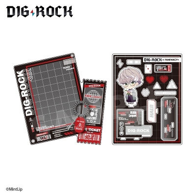 【グッズ-セットもの】DIG-ROCK×fanfancy+ アクリルフレーム&アクリルスタンドセット HAIJI
