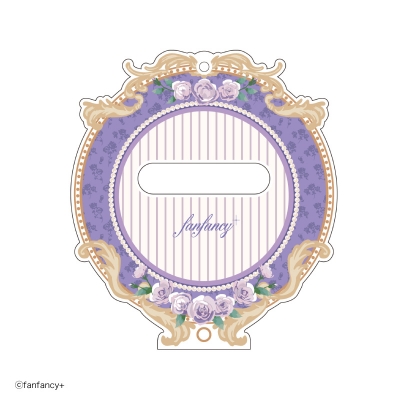 【グッズ-カバーホルダー】fanfancy+ 缶バッジアクリルフレーム プティロココ パープル【アフターAGF2024】