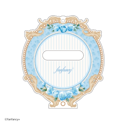【グッズ-カバーホルダー】fanfancy+ 缶バッジアクリルフレーム プティロココ ライトブルー【アフターAGF2024】