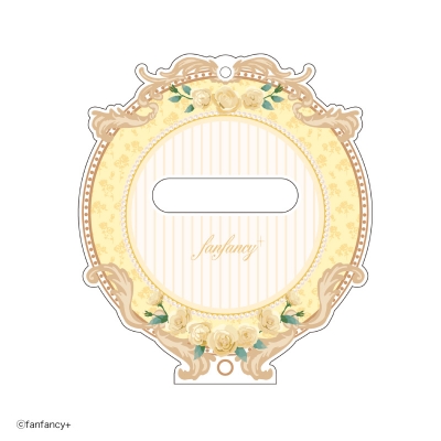 【グッズ-カバーホルダー】fanfancy+ 缶バッジアクリルフレーム プティロココ イエロー【アフターAGF2024】