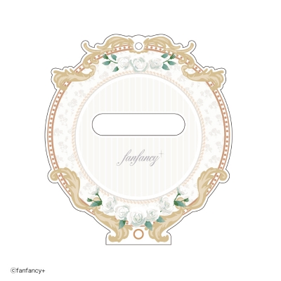【グッズ-カバーホルダー】fanfancy+ 缶バッジアクリルフレーム プティロココ ホワイト【アフターAGF2024】