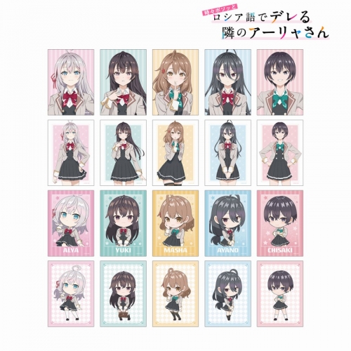 グッズ-ブロマイド】TVアニメ「時々ボソッとロシア語でデレる隣の 