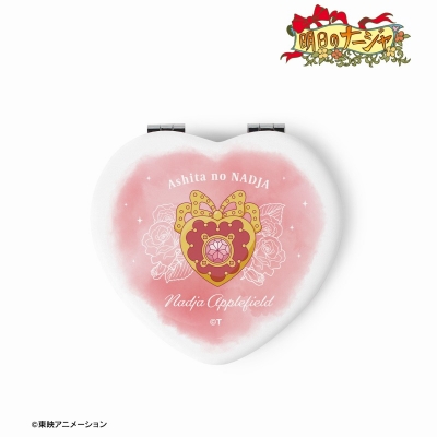 【グッズ-ミラー】明日のナージャ 秘密のリングジュエリー 折りたたみミラー