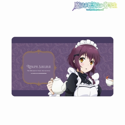 【グッズ-デスクマット】TVアニメ「魔法科高校の劣等生 第3シーズン」 描き下ろし 桜井水波 メイドver. マルチデスクマット