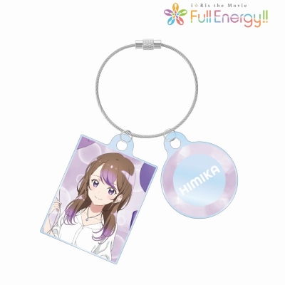 【グッズ-キーホルダー】i☆Ris the Movie - Full Energy!! - 描き下ろし 茜屋日海夏 ホワイトワンピースver. 2連ワイヤーアクリルキーホルダー