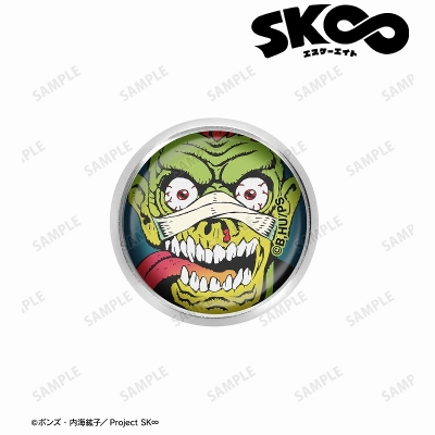 【グッズ-ピンバッチ】SK∞ エスケーエイト シャドウ(比嘉広海) ガラスマグネットピンバッジ
