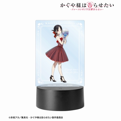 【グッズ-スタンドポップ】アニメ「かぐや様は告らせたい-ファーストキッスは終わらない-」 描き下ろし 四宮かぐや <早坂愛バースデーver.> ライトアップアクリルスタンド